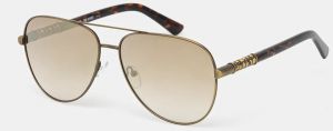 Slnečné okuliare Kurt Geiger London MAYFAIR dámske, zlatá farba, 4040261999