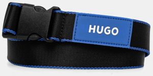 Opasok Hugo Blue pánsky, čierna farba, 50542503
