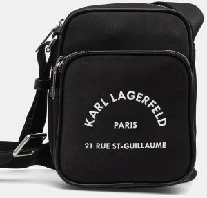 Malá taška Karl Lagerfeld čierna farba, A2M30230