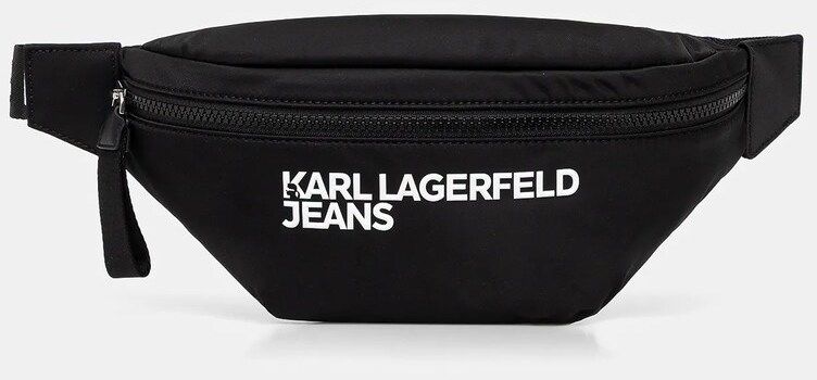 Ľadvinka Karl Lagerfeld Jeans pánska, čierna farba, A1M30295