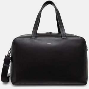 Kožená taška Calvin Klein čierna farba, K50K512931