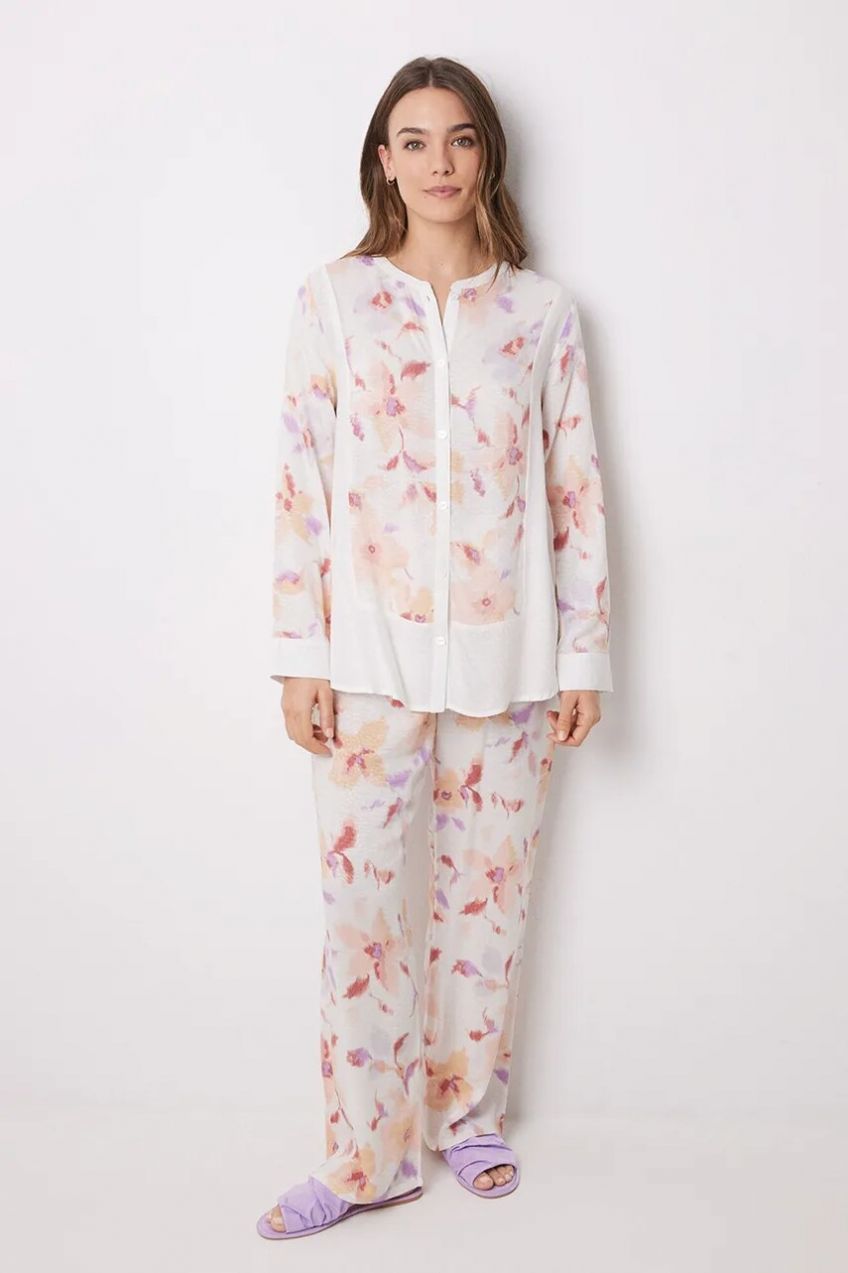 Pyžamo women'secret dámske, biela farba, 3599156