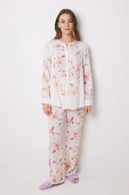 Pyžamo women'secret dámske, biela farba, 3599156