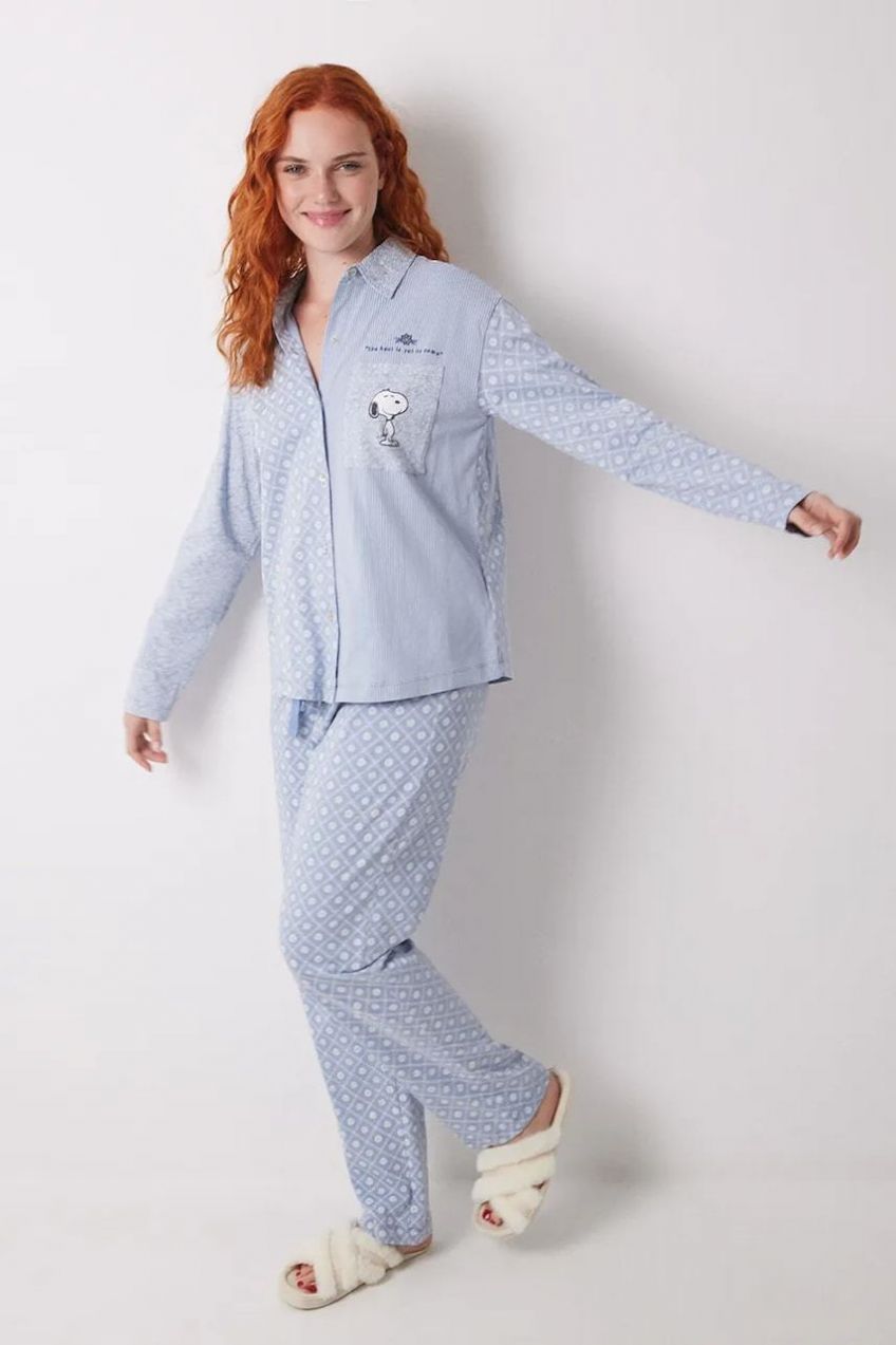 Bavlnené pyžamo women'secret dámske, bavlnené, 3599166