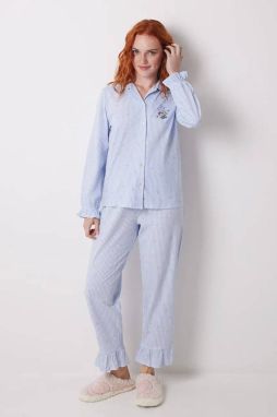 Bavlnené pyžamo women'secret SNOOPY dámske, bavlnené, 3139837