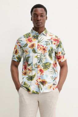 Košeľa Superdry pánska, voľný strih, s klasickým golierom, M4010947A-FJ1