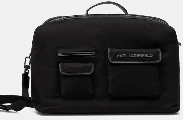 Taška Karl Lagerfeld čierna farba, A2M30154