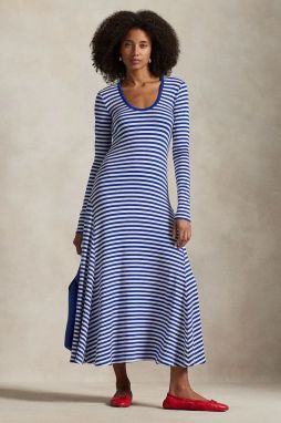 Šaty Polo Ralph Lauren maxi, áčkový strih, 211959125