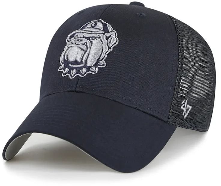 Bavlnená šiltovka 47 brand NCAA Georgetown Hoyas tmavomodrá farba, jednofarebná, C-BRANS1093CTP-NY