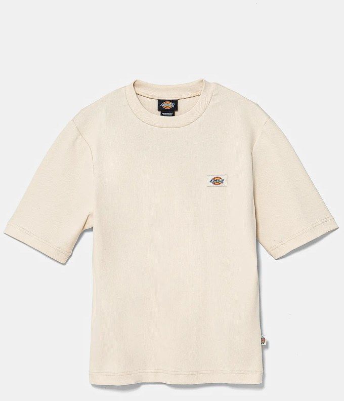 Tričko Dickies dámske, béžová farba, DK0A4YHDF901