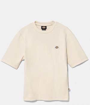 Tričko Dickies dámske, béžová farba, DK0A4YHDF901