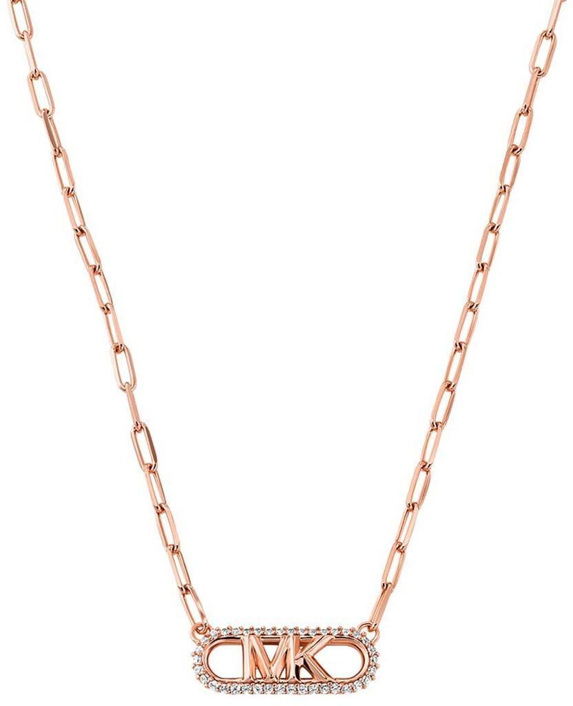 Strieborný pozlátený náhrdelník Michael Kors MKC1655CZ791