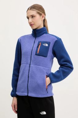 Mikina The North Face Yumiori dámska, fialová farba, vzorovaná, NF0A88428Z51