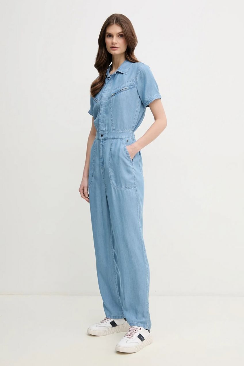Overal Pepe Jeans ESMERALDA s golierom, PL230510
