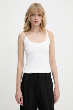 Top Karl Lagerfeld biela farba, A2W18017