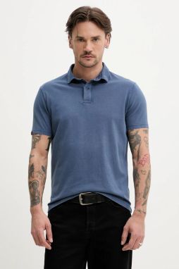 Bavlnené polo tričko Superdry pánske, jednofarebné, M1110440A-92N