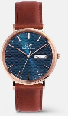 Hodinky Daniel Wellington pánske, hnedá farba, DW00100830