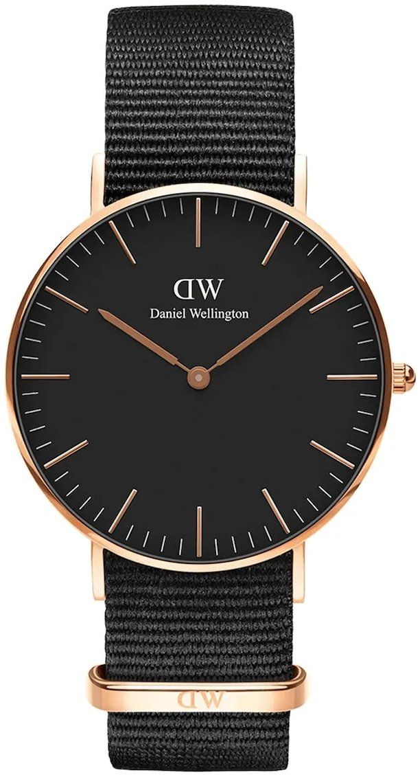 Hodinky Daniel Wellington pánske, čierna farba, DW00100148