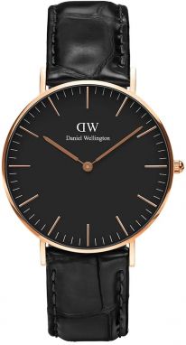 Hodinky Daniel Wellington pánske, čierna farba, DW00100129
