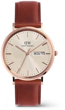 Hodinky Daniel Wellington pánske, hnedá farba, DW00100829