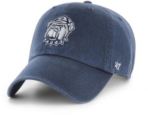 Bavlnená šiltovka 47 brand NCAA Georgetown Hoyas tmavomodrá farba, s nášivkou, C-NLRGW1093GWS-NY