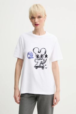 Bavlnené tričko ZADIG&VOLTAIRE dámske, biela farba, JWTS02734