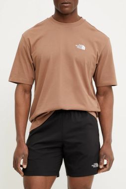 Športové krátke nohavice The North Face 24/7 pánske, čierna farba, NF0A3O1B4H01