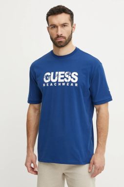 Bavlnené tričko Guess pánske, s potlačou, F5GI11 I3Z14