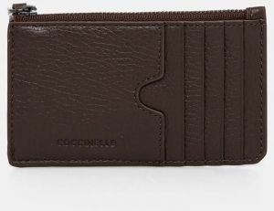 Kožená peňaženka Coccinelle MAN SOFT pánska, hnedá farba, E2 MUK 87 02 01