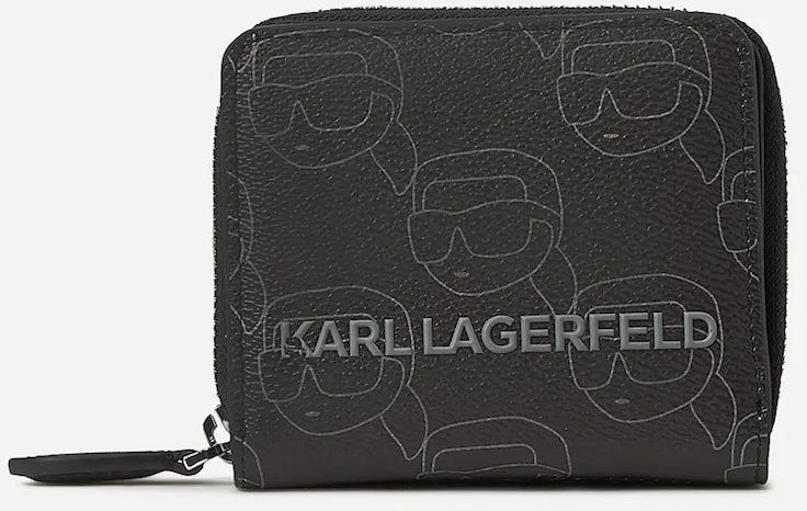 Peňaženka Karl Lagerfeld dámska, čierna farba, A2W32018