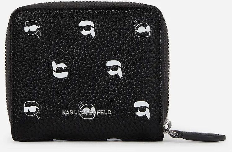 Peňaženka Karl Lagerfeld dámska, čierna farba, A2W32037
