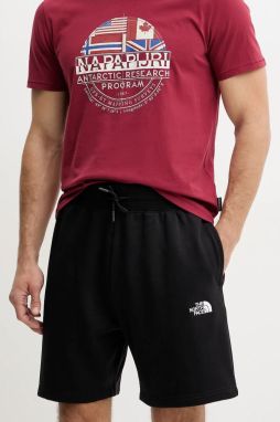 Šortky The North Face Essential Relaxed pánske, čierna farba, NF0A8C2GJK31