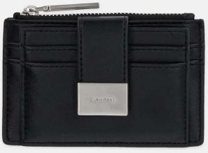 Peňaženka Calvin Klein dámska, čierna farba, K60K612959