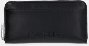 Peňaženka Calvin Klein dámska, čierna farba, K60K612952