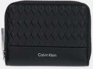 Peňaženka Calvin Klein dámska, čierna farba, K60K612958