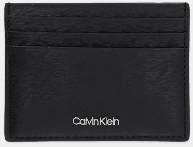 Peňaženka Calvin Klein pánsky, čierna farba, K50K512861