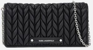 Peňaženka Karl Lagerfeld dámska, čierna farba, A2W32027