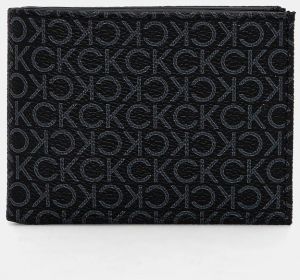 Peňaženka Calvin Klein pánska, čierna farba, K50K512845