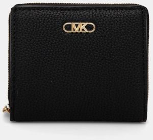 Kožená peňaženka MICHAEL Michael Kors dámska, čierna farba, 32S5G8ED1L