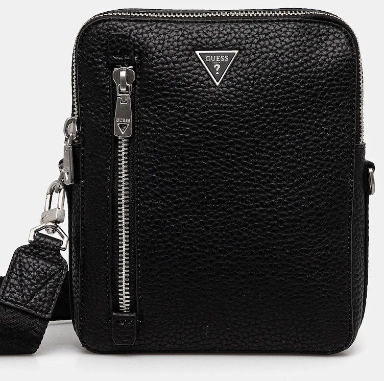 Malá taška Guess TORINO čierna farba, HMTOGR P5218