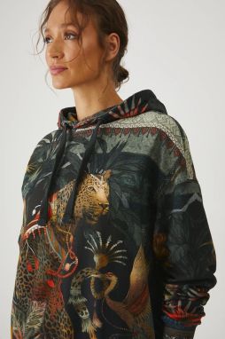 Mikina Medicine dámska, viac farieb, s kapucňou, vzorovaná