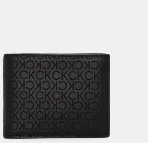 Peňaženka Calvin Klein pánska, čierna farba, K50K512865