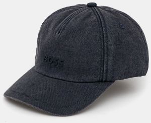 Šiltovka BOSS Orange pánske, tmavomodrá farba, jednofarebná, 50535397