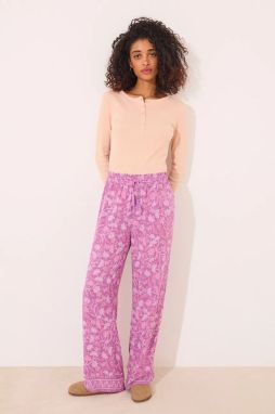 Pyžamo women'secret dámske, fialová farba, 3709659