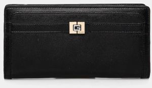 Kožená peňaženka Guess dámska, čierna farba, RW1718 P5101