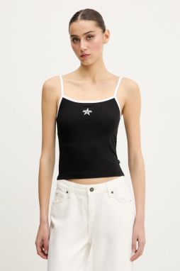Top Guess Jeans čierna farba, W5GP37 J1314