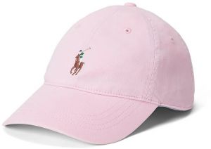 Bavlnená šiltovka Polo Ralph Lauren ružová farba, jednofarebná, 211967361