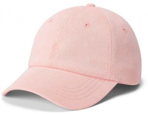 Bavlnená šiltovka Polo Ralph Lauren ružová farba, jednofarebná, 211967365