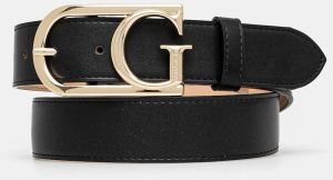 Opasok Guess LORELEI dámske, čierna farba, BW9228 P5235