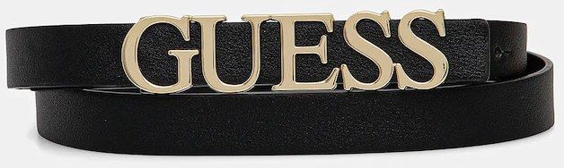 Opasok Guess SANSA dámske, čierna farba, BW9231 P5235